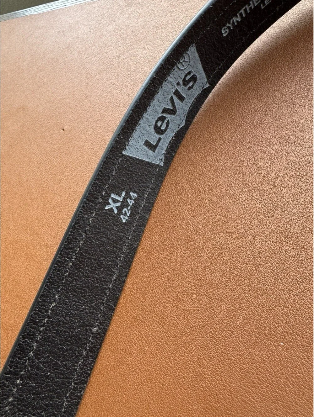 Levi’s Leather Belt Black Sz Xl 42 44